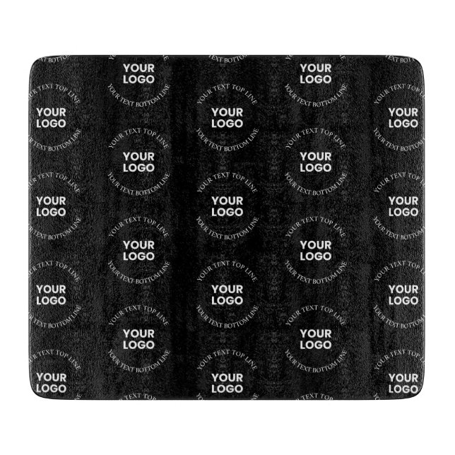 Einfaches Ersetzen von Logos und bearbeitbarem Tex Schneidebrett (Vorderseite)