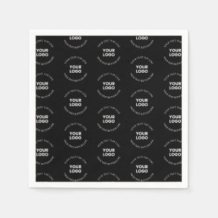 Einfaches Ersetzen von Logos und bearbeitbarem Tex Serviette