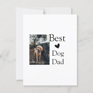 Einfaches farbiges Tier geben den Namen Foto Dog G Postkarte