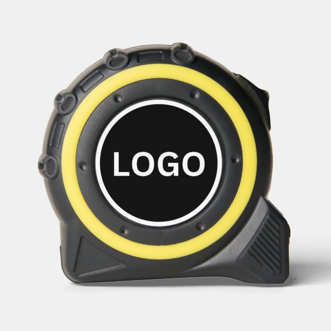 Einfaches Firmenlogo | Firma Branding Maßband (Vorderseite)