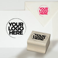 Einfaches Firmenlogo Holz