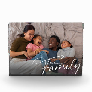 Einfaches Foto benutzerdefinierter Familie