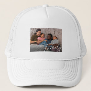 Einfaches Foto benutzerdefinierter Familie Truckerkappe