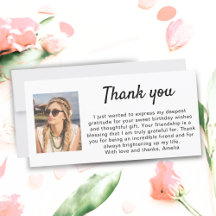 Einfaches Foto Geburtstag