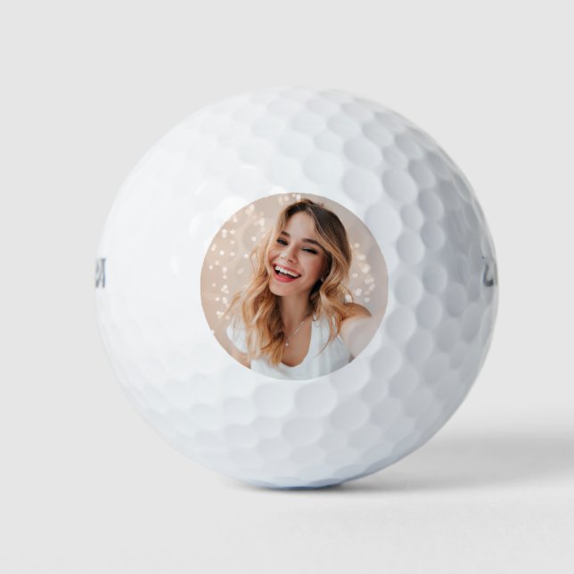 Einfaches Foto Marker Golfball (Vorderseite)