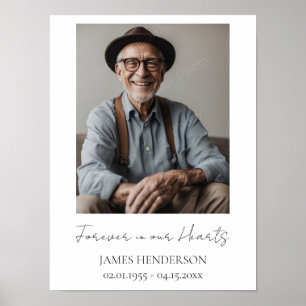 Einfaches Foto Poster