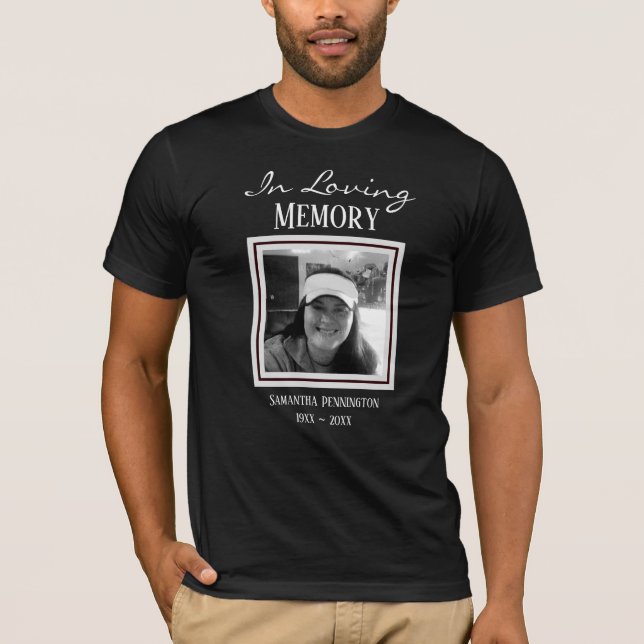 Einfaches Foto-T - Shirt für den liebenden Speiche (Vorderseite)