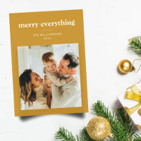 Einfaches Frohes Alles Weihnachten Foto Gelb