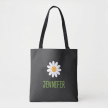 Einfaches Gänseblümchen-Blumen-Monogramm
