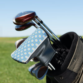 Einfaches Gänseblümchen-Blumenmuster Golf Headcover