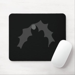 einfaches, gelbblaues Wasserfarbenlogo Mousepad