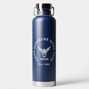 Einfaches Geschäft-Logo Werbe-Advertising Trinkflasche