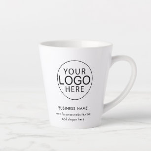 Einfaches Geschäftslogo Corporate Promotional Swag Milchtasse