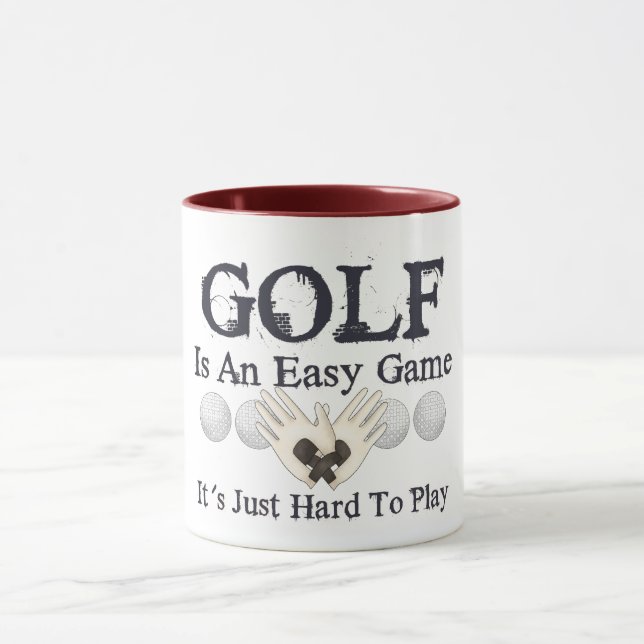 Einfaches Golf Tasse (Zentrum)