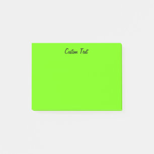 Einfaches Grün Post-it Klebezettel