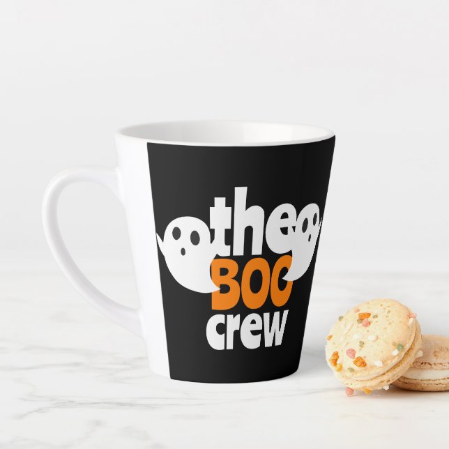 Einfaches Halloween-Crew-Gespenst Milchtasse (Beispiel)