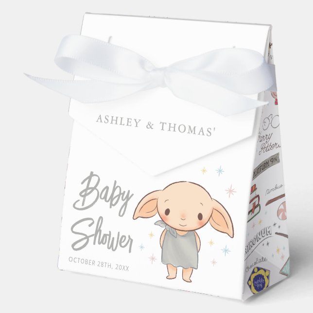 Einfaches Harry Potter - Dobby Baby Shower Geschenkschachtel (Vorderseite)