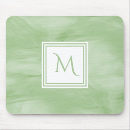 Einfaches hellgrünes subtiles modernes mousepad