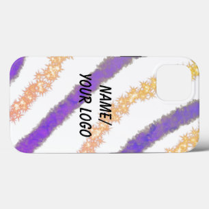 einfaches Hinzufügen eines Logo-Namens Aquarell Ca Case-Mate iPhone Hülle