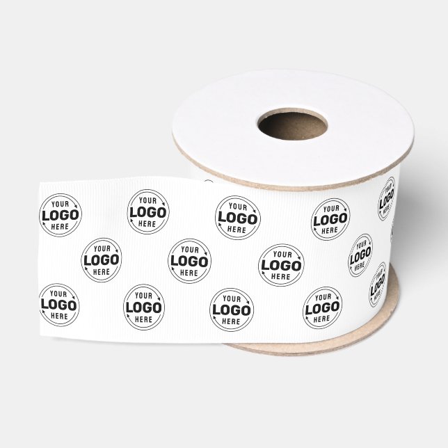 Einfaches Hinzufügen Ihrer Logo-Markenverpackung Ripsband (Spule)