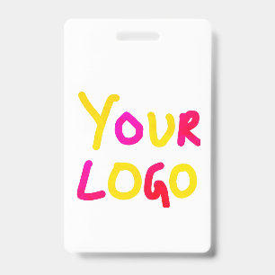 einfaches Hinzufügen Ihres Logos/Designs zu Ihrem Ausweis