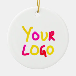 einfaches Hinzufügen Ihres Logos/Designs zu Ihrem Keramik Ornament