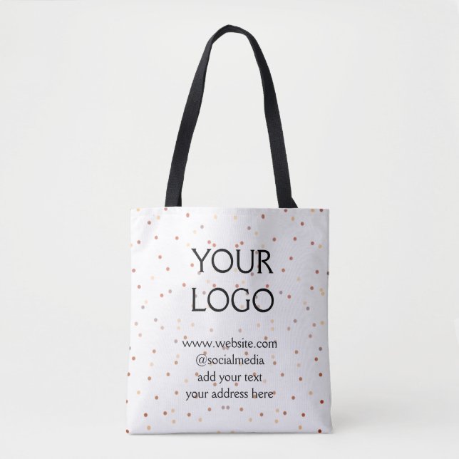 einfaches Hinzufügen Ihres Logos/Designs zu Ihrem  Tasche (Vorderseite)