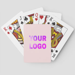 einfaches Hinzufügen von Logo/Design hier Text     Spielkarten