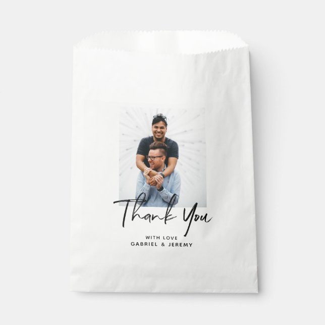 Einfaches Hochfahren mit Minimalistischem Skript f Geschenktütchen (Vorderseite)