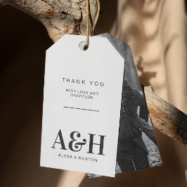 Einfaches Hochzeitssymbol Minimalistisch Geschenkanhänger