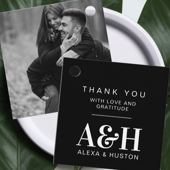 Einfaches Hochzeitssymbol Minimalistisch Geschenkanhänger (Von Creator hochgeladen)