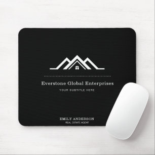 Einfaches Immobilienmakler-Geschäft Mousepad