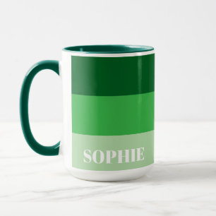 Einfaches Individuelle Name Modernes, stilvolles G Tasse