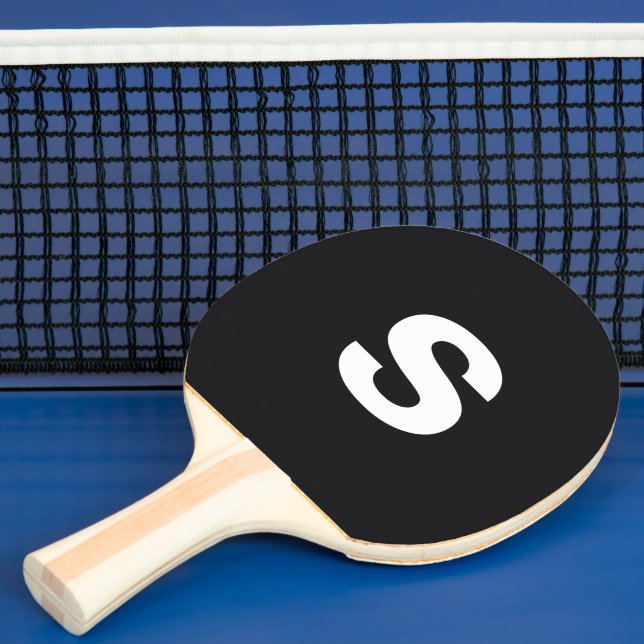 Einfaches Initial Jet Black Tischtennis Schläger (InSitu)