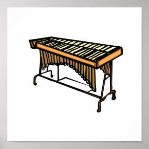 einfaches Instrument design.png des Vibraphone Poster