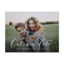 Einfaches Kalligrafie-Foto ändert das Datum Zurück