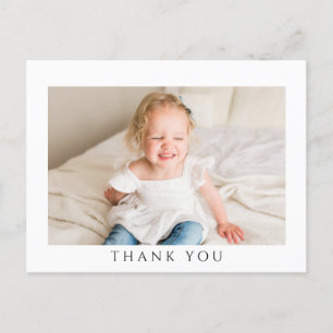 Einfaches Kindergeburtstag Vielen Dank Post Card Feiertagspostkarte