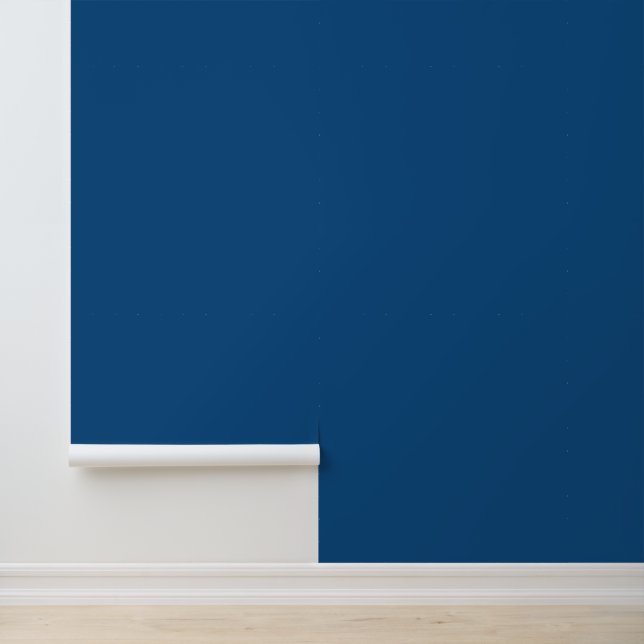 Einfaches Klassisches Blau Tapete (Anwendung)