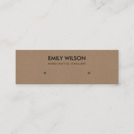 EINFACHES KRAFT-STUD-ANMELDUNGSLOGO MINI VISITENKARTE