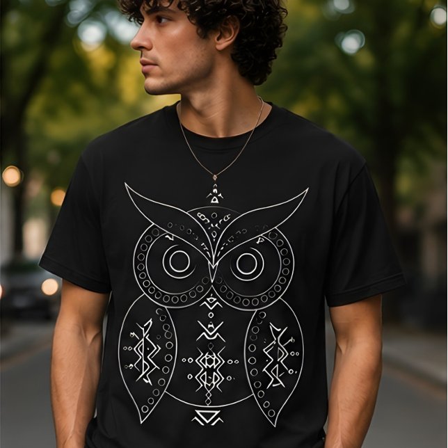 Einfaches künstlerisches Design Tri-Blend Shirt (Von Creator hochgeladen)