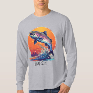 Einfaches Langarm-T-Shirt  T-Shirt