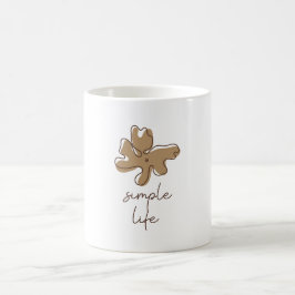 Einfaches Leben Minimalismus Kaffeetasse