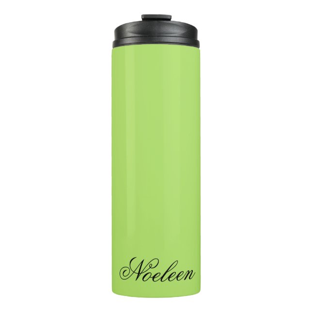 Einfaches Limoner individuelle Name Thermosbecher (Vorderseite)