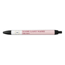 Einfaches Logo Blushrosa Name Titel