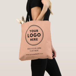 Einfaches Logo-Branding Tasche