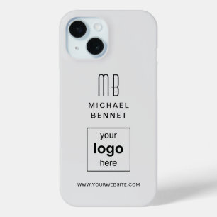 Einfaches Logo für Graue, benutzerdefinierte Unter Case-Mate iPhone Hülle