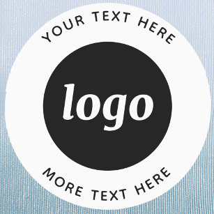 Einfaches Logo mit Text-Business-Kleidung Etiketten