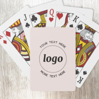 Einfaches Logo mit Text-Rosa-Werbung