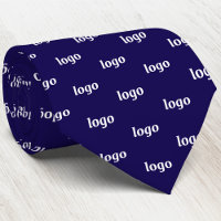Einfaches Logo-Muster Navy Blau Business