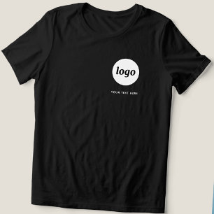 Einfaches Logo und Text für Business-Werbung Tri-Blend Shirt